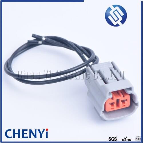 1 pcs Sumitomo 2 Pin Fog Light Plug Auto Waterproof Mazda RX7 FD Series CAS Sensor Connector 6195-0006 6195-0003 with 15cm 18AWG
