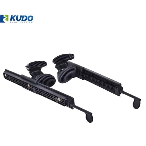 2Pcs Kayak Canoe Adjustable Pedals Foot Braces Pegs Kit