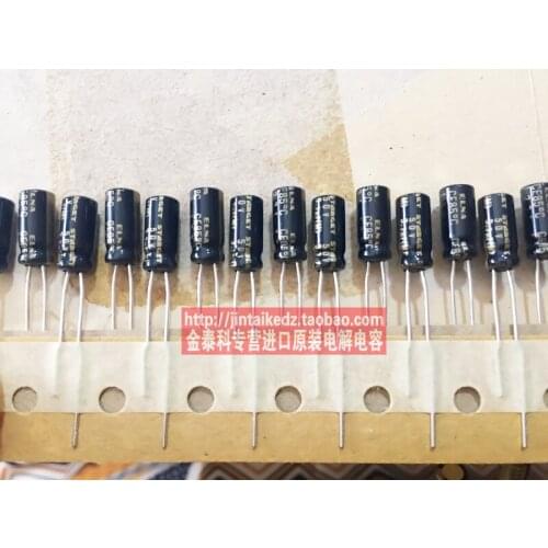 2020 hot sale 30PCS/50pcs ELNA audio frequency heating capacitor STARGET 50V3.3UF 5X11 ROD oxygen-free black gold free shipping