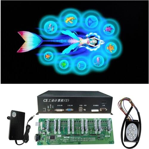 3/4/6/8/10 Players Fish Hunter Fish Table Arcade Machine Classic Mermaid Fish Hunter Game Machine Host Accessories