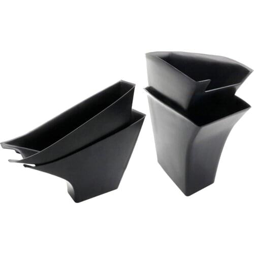 4PCS Car Door Storage Box Handle Box Glove Armrest Box Fit for Tesla Model 3 Auto Accessories