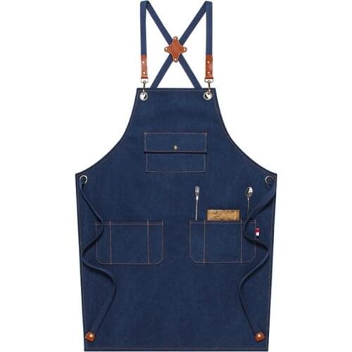 A025 Hairdresser Overalls Apron Kitchen Apron Coffee Shop Apron Nail Salon Apron Work Tool Vest Adult Bibs Carpenter Aprons