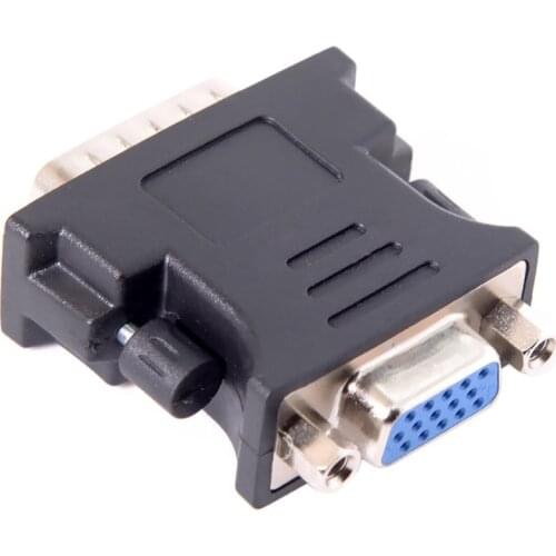 1 To 1 DMS-59 DMS59 59Pin DVI Male To 1-Port VGA Female Video Y Splitter SHORT Cable 1 PC To 1 MONITOR
