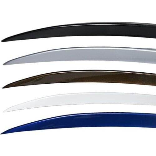 Beautiful silver black white blue brown Spoiler Style Carbon Fiber Rear Trunk Spoiler Hot Sale For M/ercedes-Be/nz C Class Style