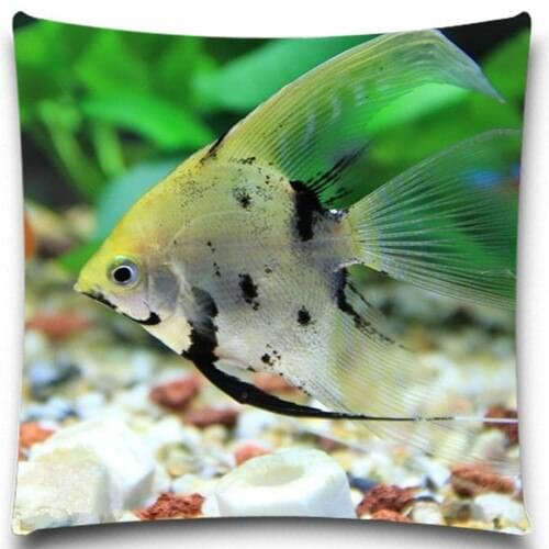 Colorful fish 9 Style Home Decorative Throw Pillow cases 18" etc 5 size Vintage Cotton polyester Square for sofa bedroom car