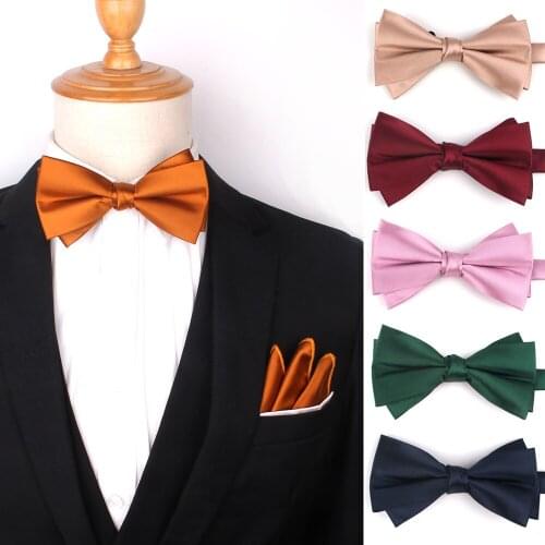 New Irregular Solid Bow tie Casual Shirts Black Bow ties For Men Women Bow knot Wedding Bow Ties Cravats Party Bowties For Gifts