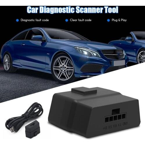 OBD OBDII Car Diagnostic Scanner Code Reader Tool Clear Fault Code USB Connector