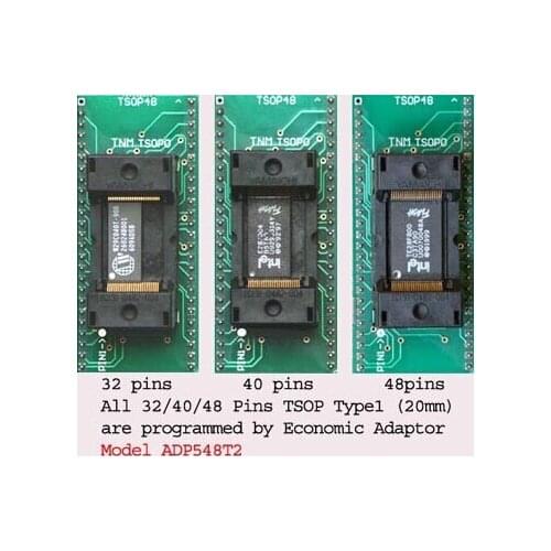 Original TNM TSOP32/40/48 ADP548T2 for all TSOP48/40/32 chips nand flash adapter socket for TNM5000 USB Universal Programmer