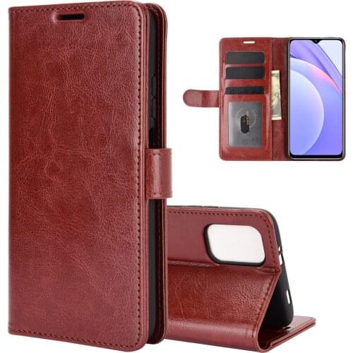 Luxury Flip Stand Wallet Leather For Redmi 9C NFC Prime Power 9A 9T Note 9 Pro Max Holder Cover Protective Phone Case Bag
