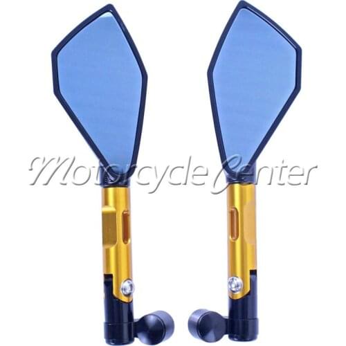 Universal Long&Short Motorcycle CNC Aluminum Side Rearview Mirrors For Hyosung GT650 GT 250 Husqvarna STR650 650 Nuda 900 900R