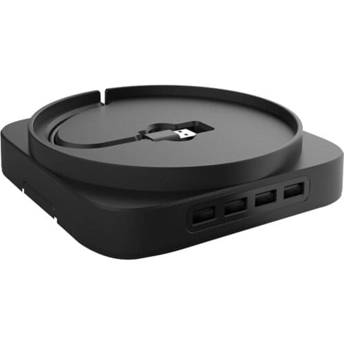 New Game Controllers Vertical Stand Shelf With 4 Ports USB 2.0 Hub Blue Light Cradle Game Console Holder Base For Xbox Series X