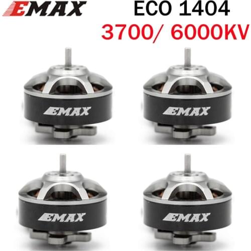4PCS EMAX ECO 1404 2~4S 3700KV 6000KV CW Brushless Motor For RC Drone FPV Racing Quadcopter Multirotor RC Parts Accessorie