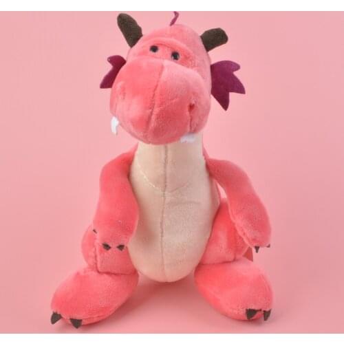 30cm Pink Color Dragon Plush Toy for Cute Baby/ Kids Gift, Dinosaur Plush Doll Free Shipping