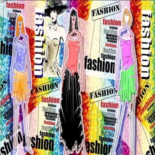 Dropshipping Colomac Waterproof Wallpaper Fashion Beauty Clothing Store Wall Mural 3d Custom Photo Wallpaper Papier Peint