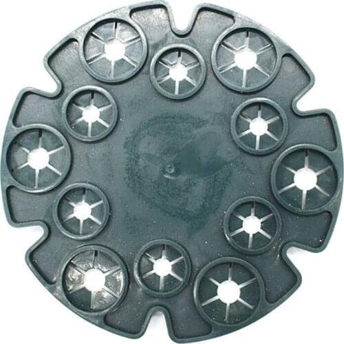 F62A Bamboo Cane Holder Plastic Plant Support Garden Stake Stick Connector Wigwam Grip for Climbing Plants Sweet Pea Runner