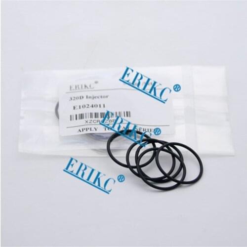 ERIKC Oil Resistance O-Ring High Performance CR Injector Sealing O-ring E1024011 Rubber Washer for Caterpillar
