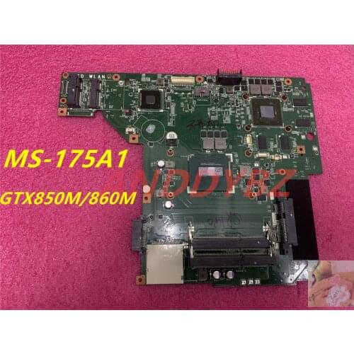 MS-175A1 VER 1.0 FOR MSI GP70 Motherboard WITH CPU AND GTX850M 100% working OK