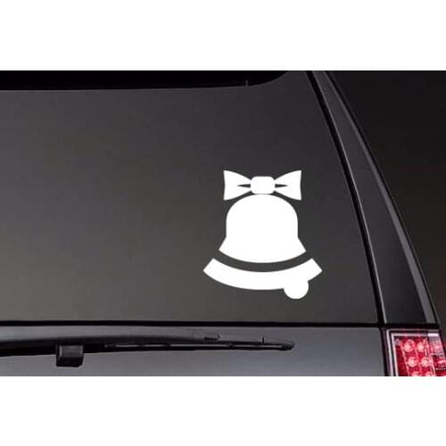 Five Bows Arch Car Stickers Rear windshield Car Bumper Window Stickers Art Parten ZP0378