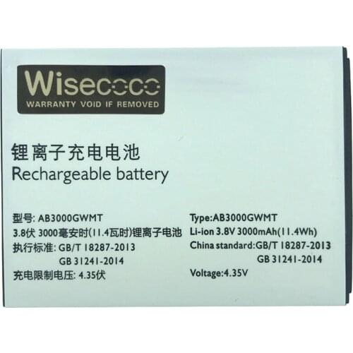 Original In Stock 3000mAh AB3000GWMT Battery For Philips S616 Mobile Phone High quality battery+Tracking Number