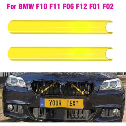 Front Grille Trim Strips Car Styling Decoration for BMW 5 6 7 Series F10 F11 F01 F02 F12 F06 F13 Accessories