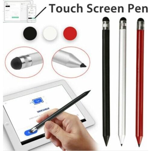 Dual Head Touch Screen Stylus Pencil High Quality Capacitive Capacitor Pen For i-Pad For Samsung Phone Tablet PC Accessories