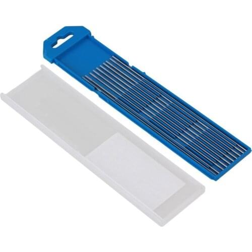 WC20 2% Ceriated Silver&Gray TIG Welding Tungsten Electrode in Case Pack of 10