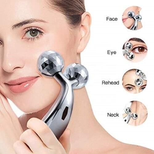 Facial Lift Tool Firming Beauty Roller 3D Face Massager For Skin Tightening