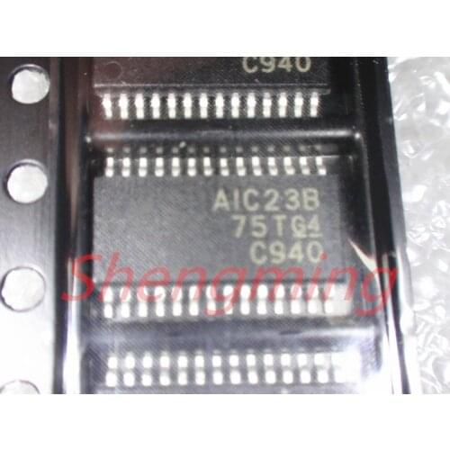 50PCS TLV320AIC23B TLV320AIC23BPWR AIC23B TSSOP-28