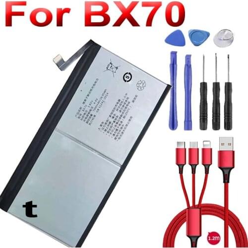 3.85V 7000mAh Battery for bx70 +USB cable+toolkit