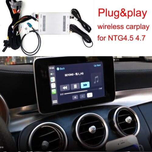 Wireless CarPlay for Mercedes Benz A-Class W176 B-Class W246 2013-2015 Mirror Link AirPlay Android Auto NTG4.5 4.7 Radio