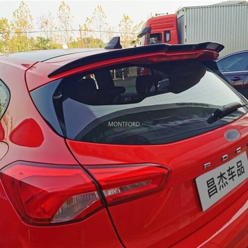 For Ford New Focus 2019 2020 ABS Exterior Rear Spoiler Tail Trunk Boot Wing Decoration Car Styling For Focus