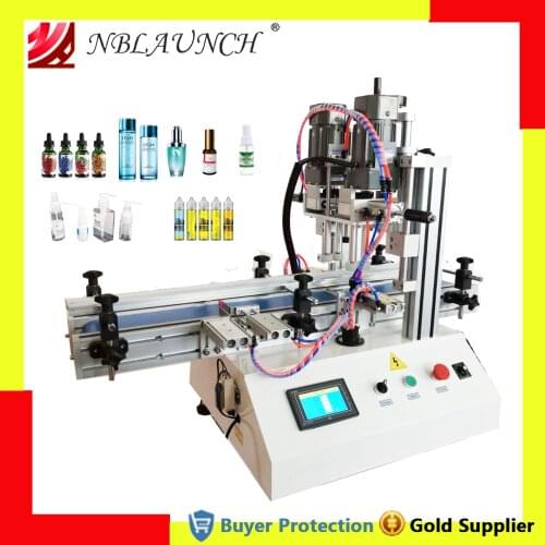 Auto Capper Automatic Capping Machine Screw Cap Trigger Cover Lid Locker Sprayer Cap Bottle Table Top Desktop Model Rotating