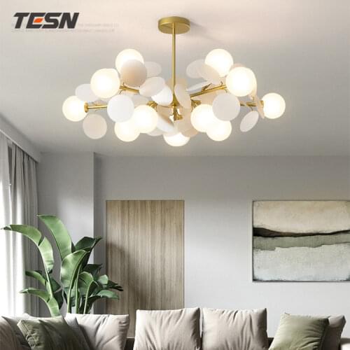 New hot sale chandelier flower lamp warm childrens room bedroom lamp ceiling lamp led creative boy girl room living room lamp