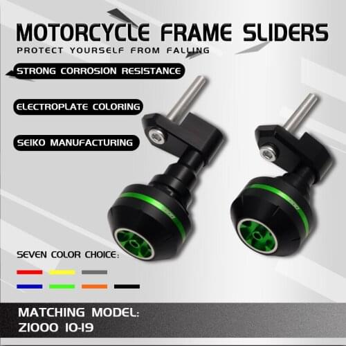 Motorcycle CNC Crash Pad Frame Slider Protection Guard For Z1000 Z 1000 2010 2011 2012 2013 2014 2015 2016 10 11 12 13 14 15 16