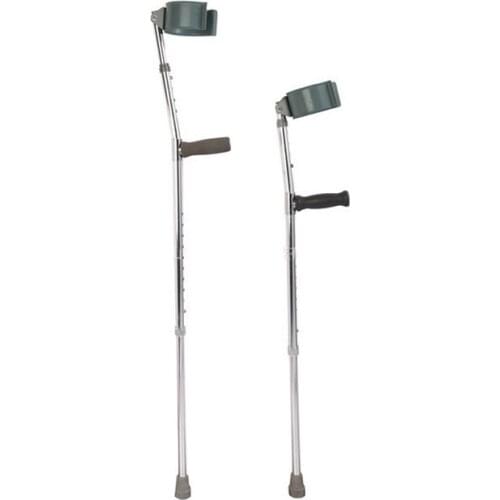 Adjustable aluminum alloy elbow crutch walking aid for children with injuries