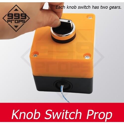 Knob Switches escape room prop rotate knobs to correct position to unlock escape game devices 999PROPS