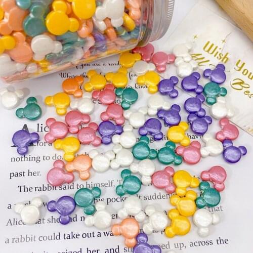 20g Edible Mickey Sugar Pearl Beads Fondant DIY Cake Baking Sprinkles Colorful Micke Pearl Candy Cake Decoration Free Shipping