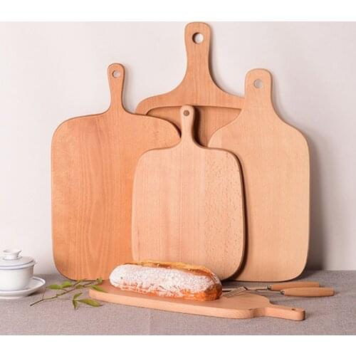Pizza Plate Wooden Tray Cake Tray Japanese Sushi Plate Bread Plate Steak Plate Pizza Baking Pan Pizza Plate