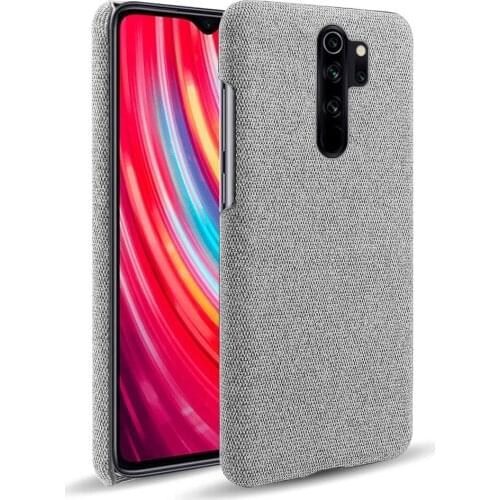 Cloth Cases for Xiaomi Redmi Note 8 Pro Case Slim Retro Cloth Hard Phone Cover for Xiomi Redmi Note 8 Pro 8pro Coque Funda Capa