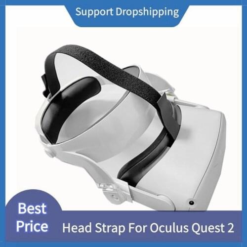 Upgraded Adjustable For Oculus Quest 2 Head Strap Forcesupport Virtual Reality Supporting Improve Head Strap Increase Comfort