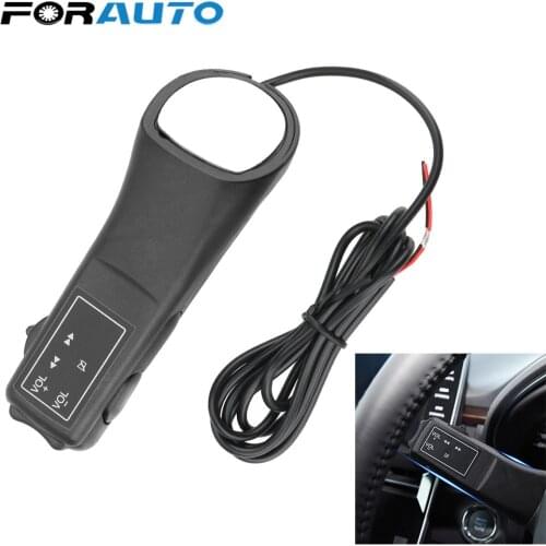 Universal Car Steering Wheel Controller Multi-functional Volume Remote Control Buttons Music Wireless DVD Navigation Car-styling