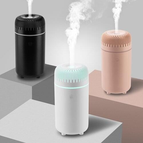 DC 5V Aromatherapy Air Humidifier USB Essential Oil Diffuser with LED Lamp Mini Portable Car Ultrasonic Cool Mist Aroma Diffuser