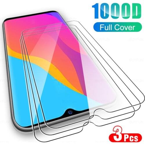 3Pcs Full Cover Protective Glass For Itel Vision 1 Plus Tempered Glas For Vision1 Pro A48 1Pro 1Plus Phone Screen Protector Film