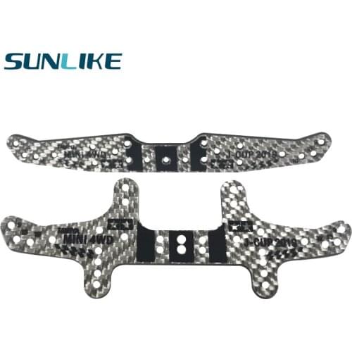 1.5mm 2.0mm 3.0mm Carbon Fiber Rear Multi Roller Configuration Stand 95260 94954 J-CUP 2013 Rear Plate For Mini 4wd Racing Car