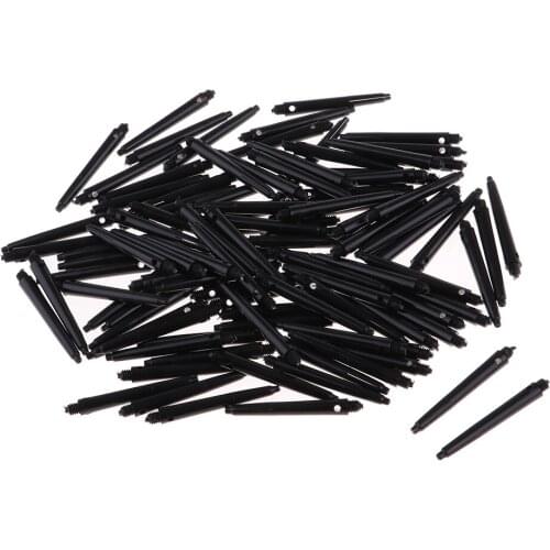 100pcs 2BA Soft Tip Points For Soft Tip Darts Electronic Darts - Black