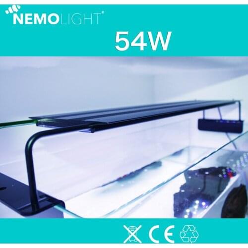 110-240V Nemolight intelligent program control LED 54W aquarium water grass coral sea light for 90-120CM fish tank