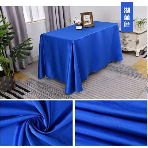 200g Thick Hotel Tablecloth Satin Home Table Decoration Wedding Christmas Cover Birthday Party Decoration Home Mantel De Mesa