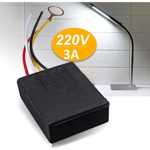 25-100W Sensor Switch Accessories Modulation Circuit Home Decor Adjustable LED Dimmer AC 220(V) 3way Safe Lamp Control Lantern