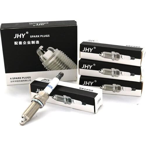 4 Pcs Iridium platinum spark plug For Mai Rui Bao 1.5T, MG Rui Teng 1.5T For Buick Weilang 1.5L 2015 models OEM SILZNAR6D9/94051