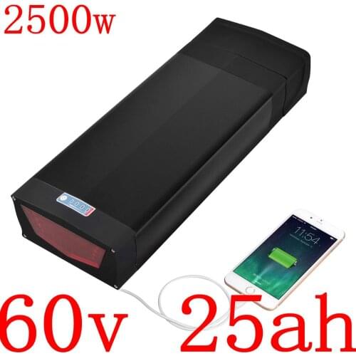 60V 1500W 2000W 2500W Electric Bicycle battery 60V 25AH eBike Battery 60V 10AH 13AH 15AH 17AH 18AH 20AH 25AH Lithium Battery